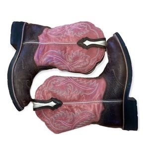 Embroidered Ariat Fatbaby Boots Size 10